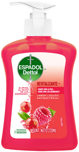 Espadol Dettol Jabón Líquido para manos Revitalizante